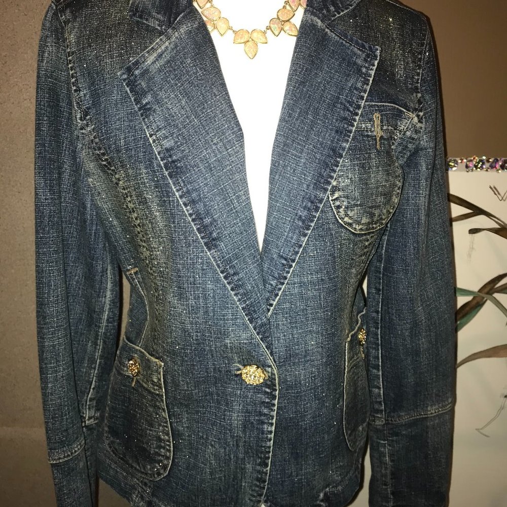 Blingy Jean Jacket